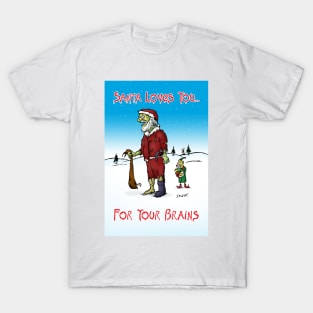 Zombie Santa Loves You T-Shirt